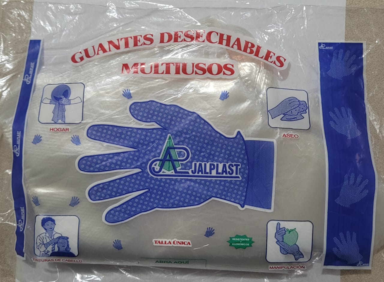Guantes Plasticos para Manipulacion